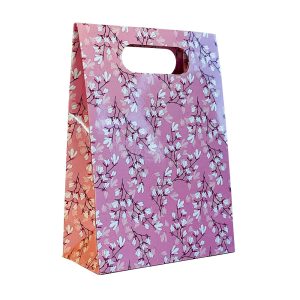 A5 méretű ajándéktasak hölgyeknek, 5 db-os matricaszettel