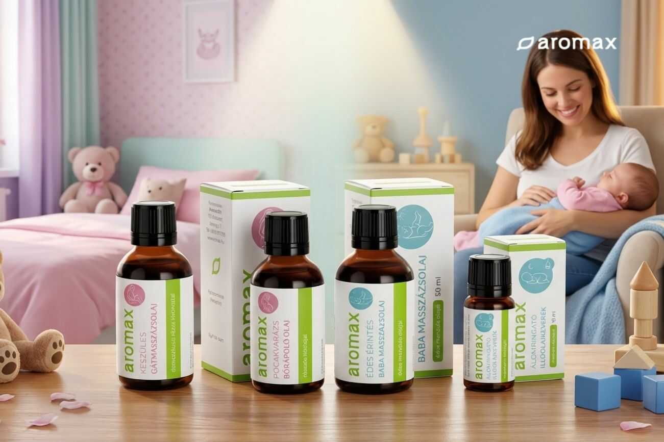 Természetes gondoskodás az első pillanattól – Megérkezett az Aromax Baba-Mama termékcsalád