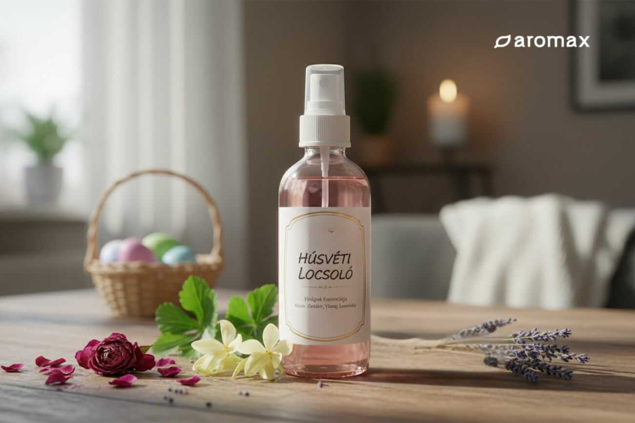 Húsvéti Locsoló víz újragondolva: Tradíció, természet és egy csepp elegancia az Aromax-szal